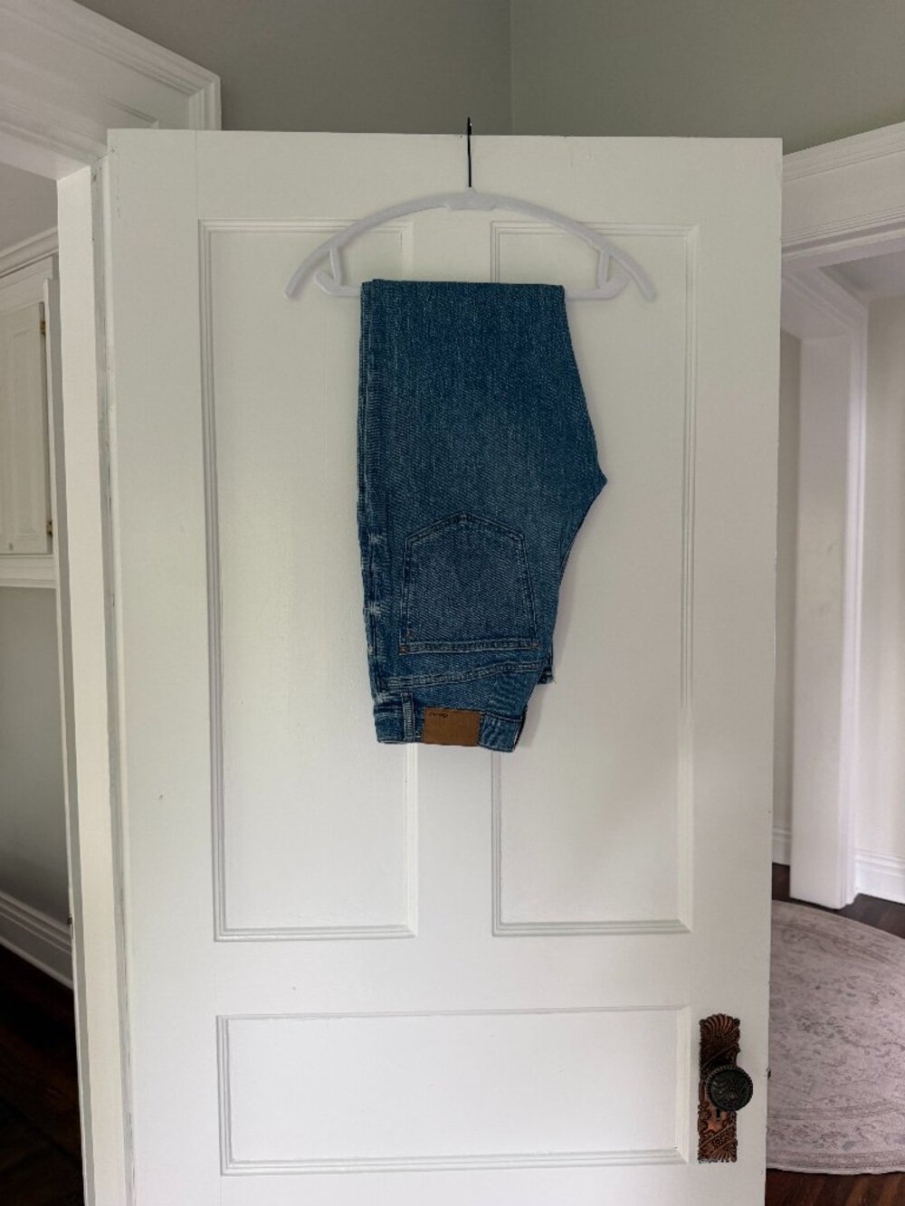 Madewell The '90s Straight Crop Jean